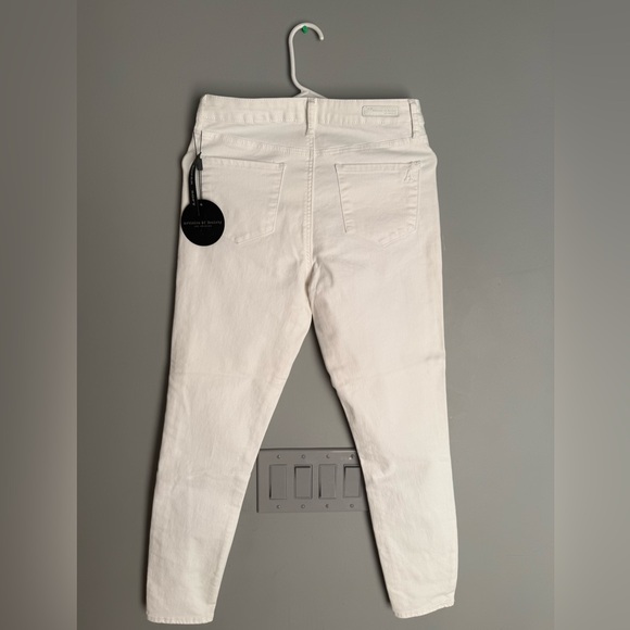 Nordstrom Women's Cream Skinny Jeans - Picture 5 of 7